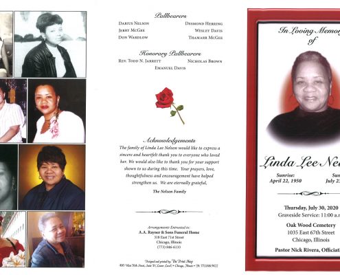 Linda Lee Nelson Obituary