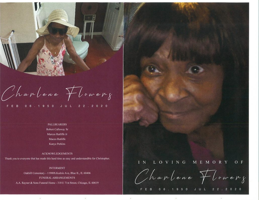 Charlene Flowers Obituary