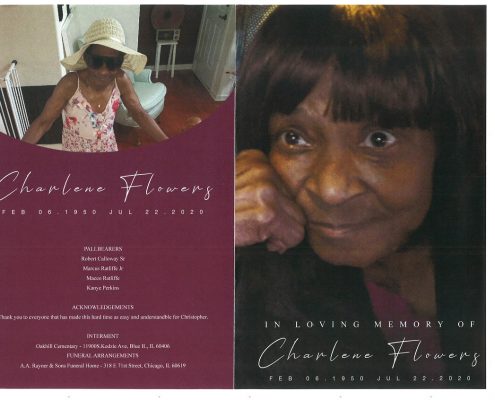 Charlene Flowers Obituary