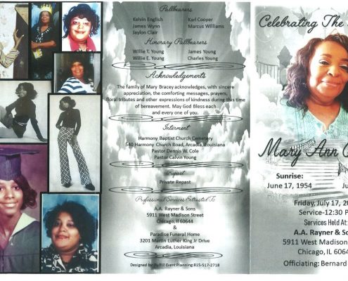 Mary Ann Bracey Obituary