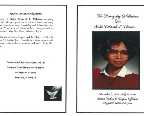 Deborah L Phinisee Obituary