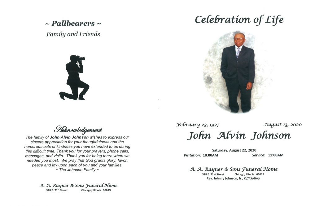 John A Johnson Obituary