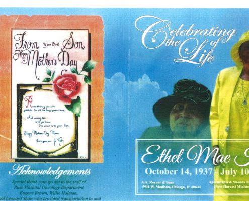 Ethel Mae Kitt Obituary