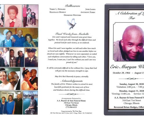 Eric M Winters Obituary