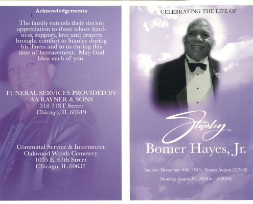 Stanley B Hayes Jr Obituary