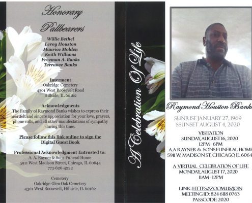 Raymond H Banks Obituary