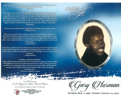 Gary Norman Obituary