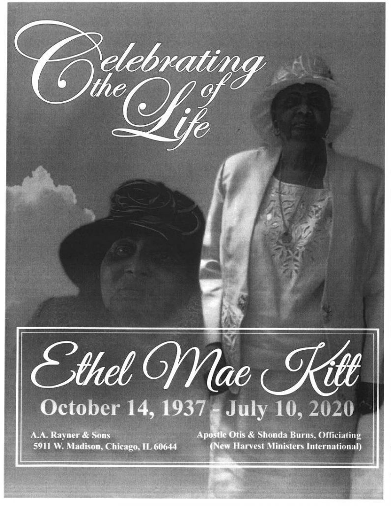 Ethel M Kitt Obituary