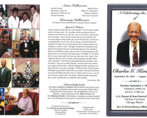 Charles G Kendrick Obituary