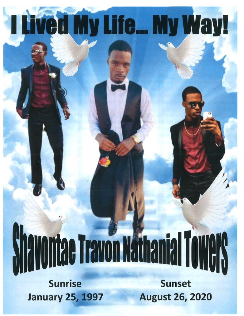 Shavontae Towers Obituary