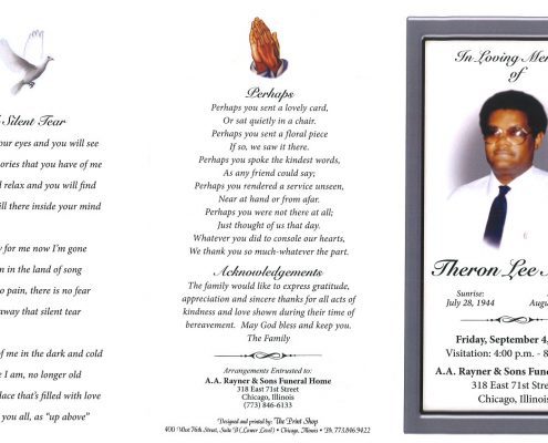 Theron L Aytch Obituary