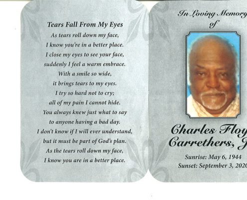 Charles F Carrethers Jr Obituary