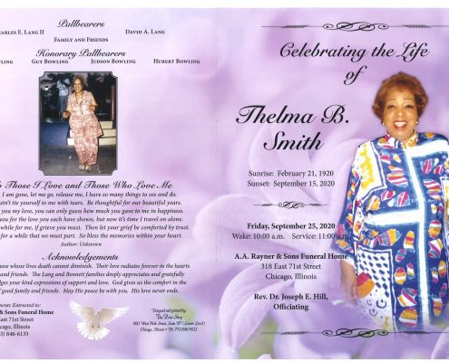 Thelma B Smith Obituary