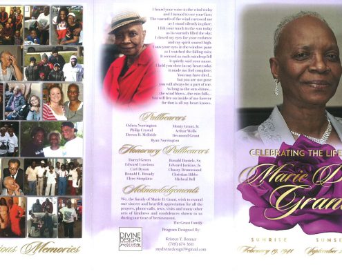 Marie D Grant Obituary