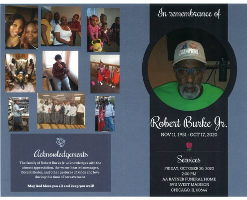 Robert Burke Jr Obituary