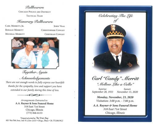 Carl Merritt Obituary