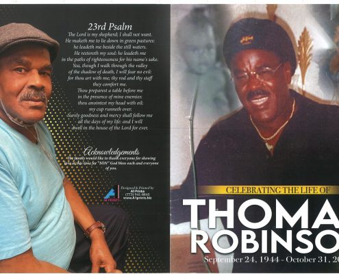 Thomas Robinson Obituary