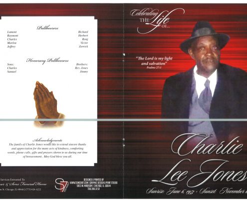 Charlie L Jones Obituary