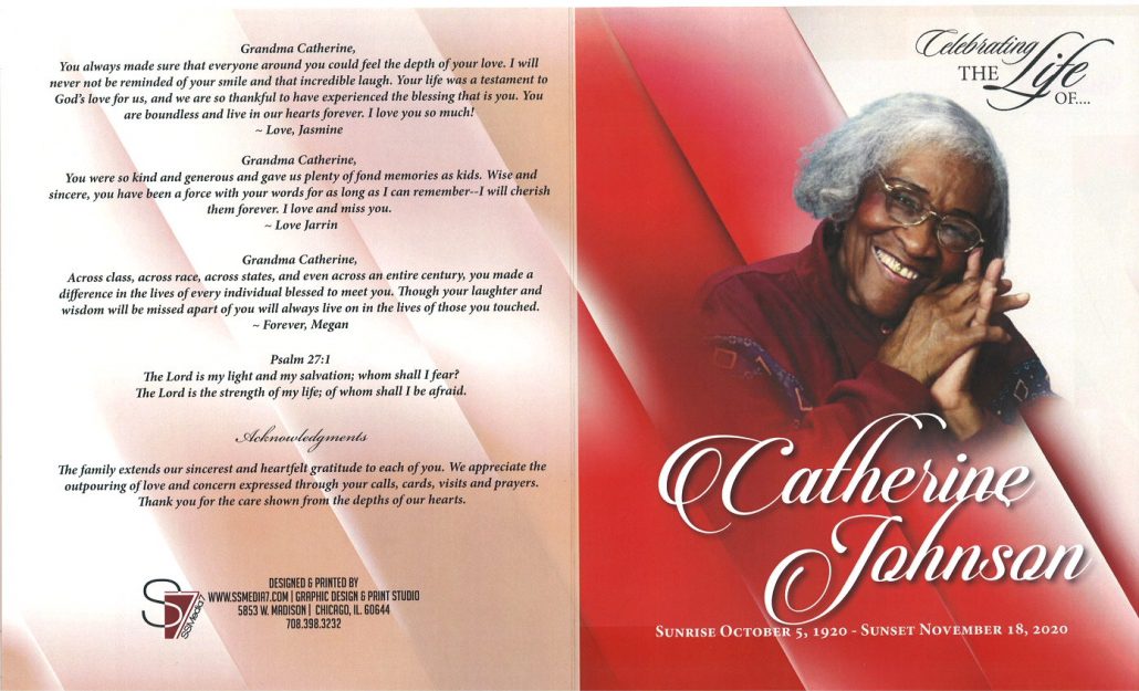 Catherine Johnson Obituary