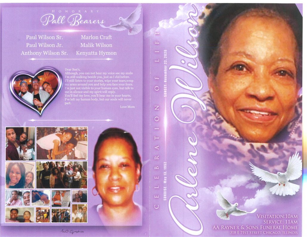 Arlene Wilson Obituary