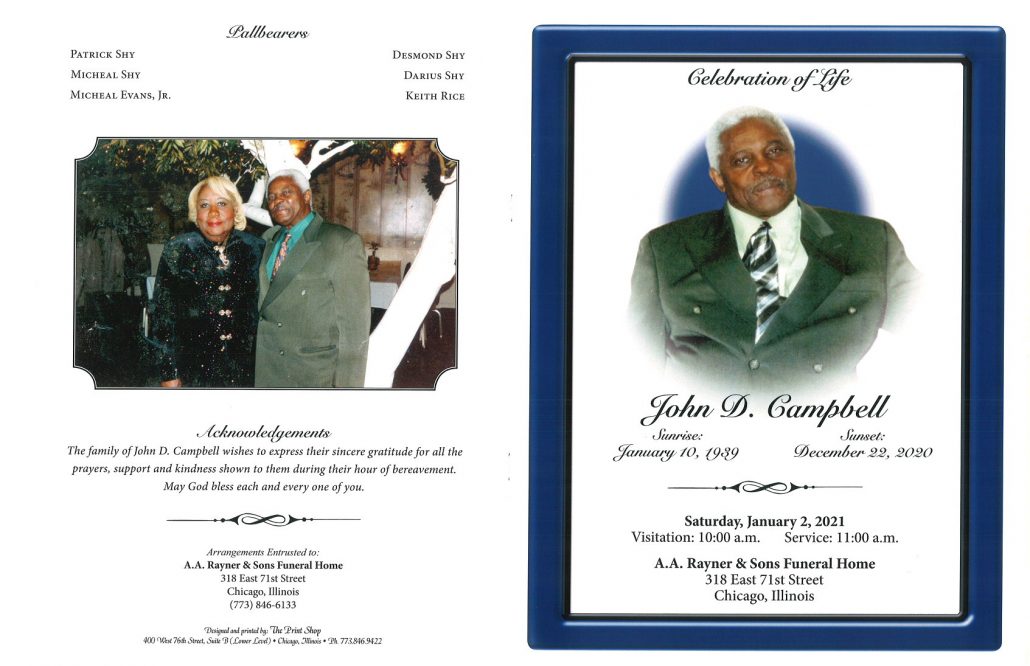 John D Campbell Obituary
