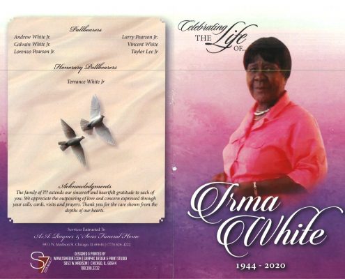 Irma White Obituary