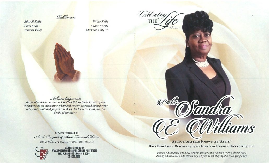 Sandra E Williams Obituary