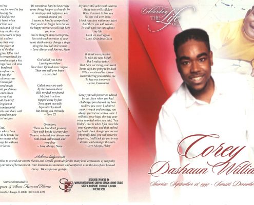 Corey D Williams Obituary