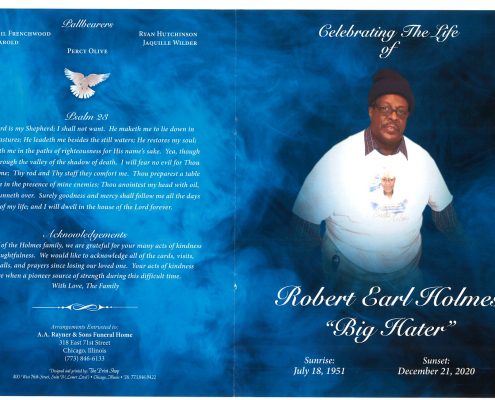 Robert E Holmes Obituary