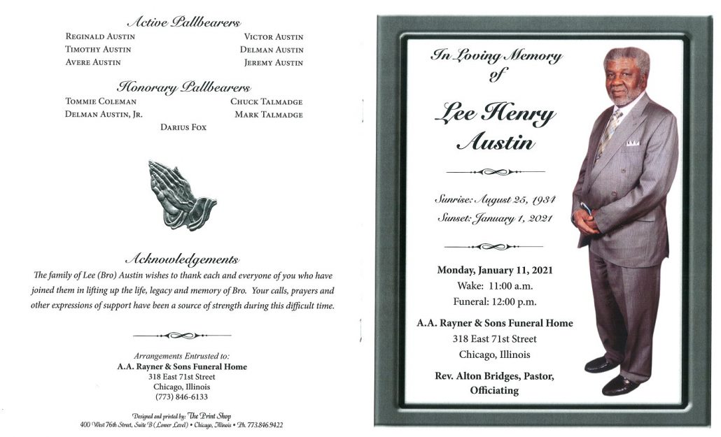 Lee Henry Austin Obituary