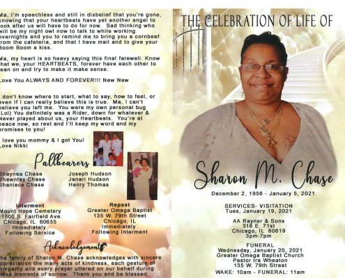 Sharon M Chase Obituary