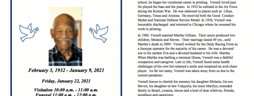 Vernell Dial Obituary