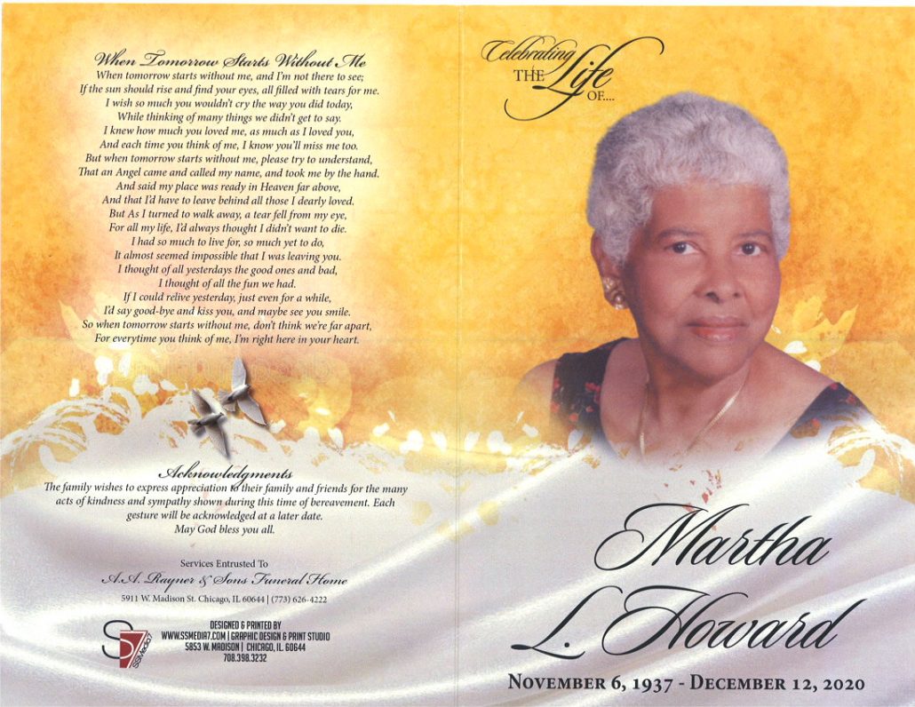 Martha L Howard Obituary
