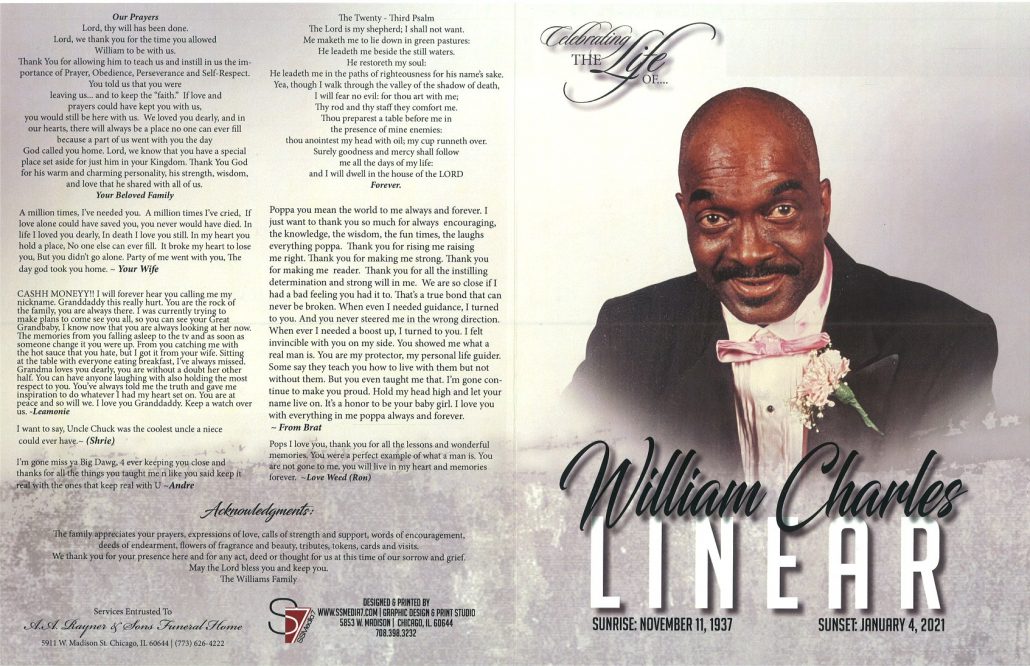 William C Linear Obituary