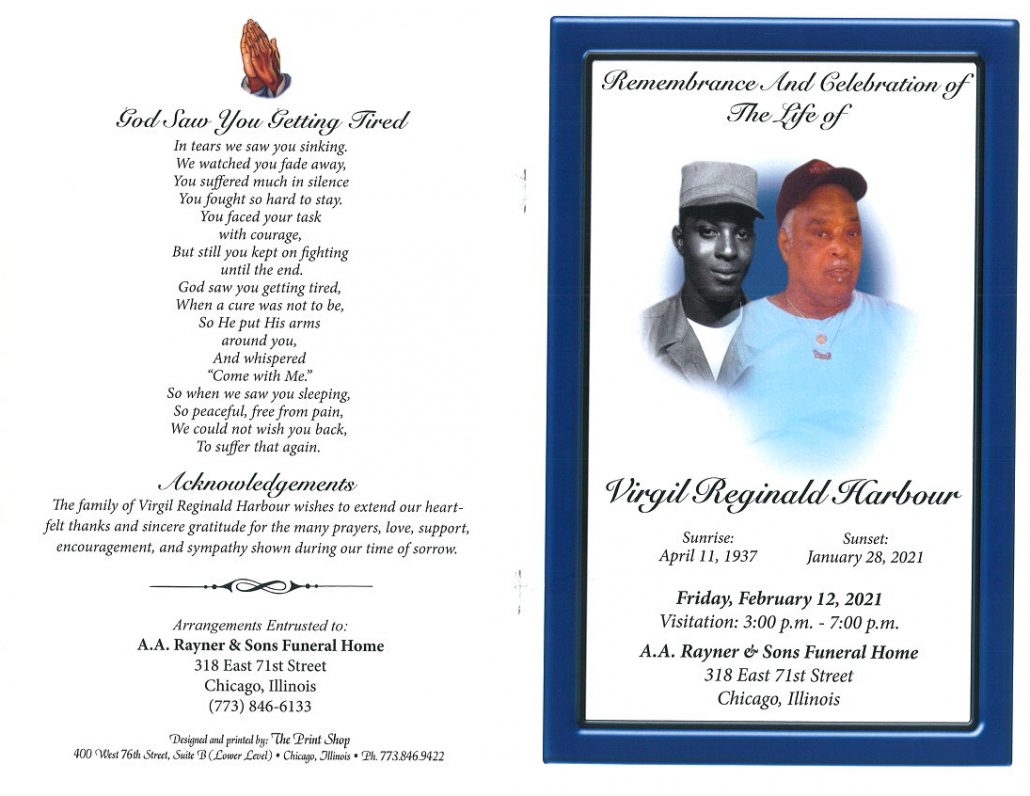 Virgil R Harbour Obituary