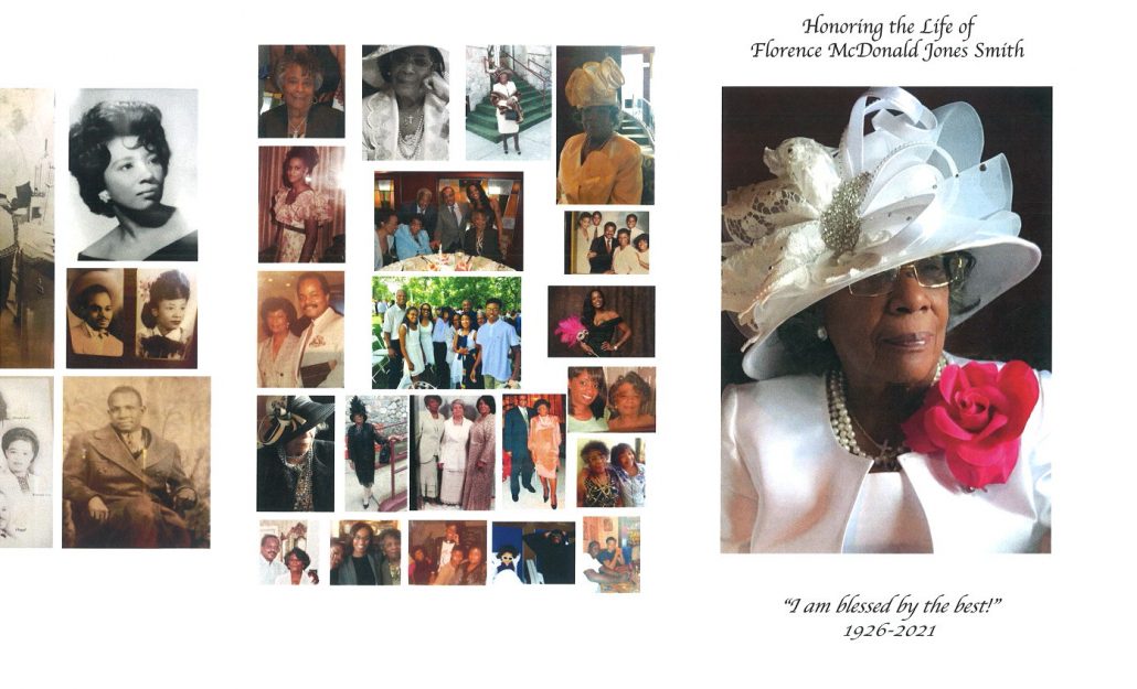 Florence M Jones Smith Obituary