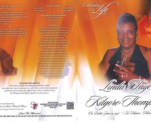 Linda F Kilgore Thompson Obituary