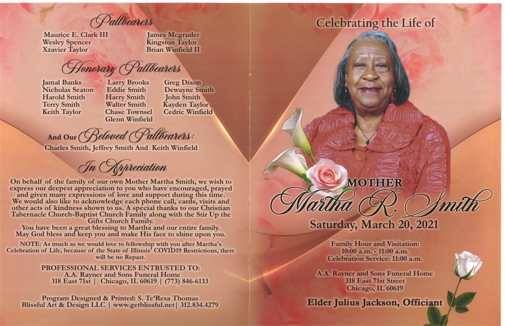 Martha R Smith Obituary