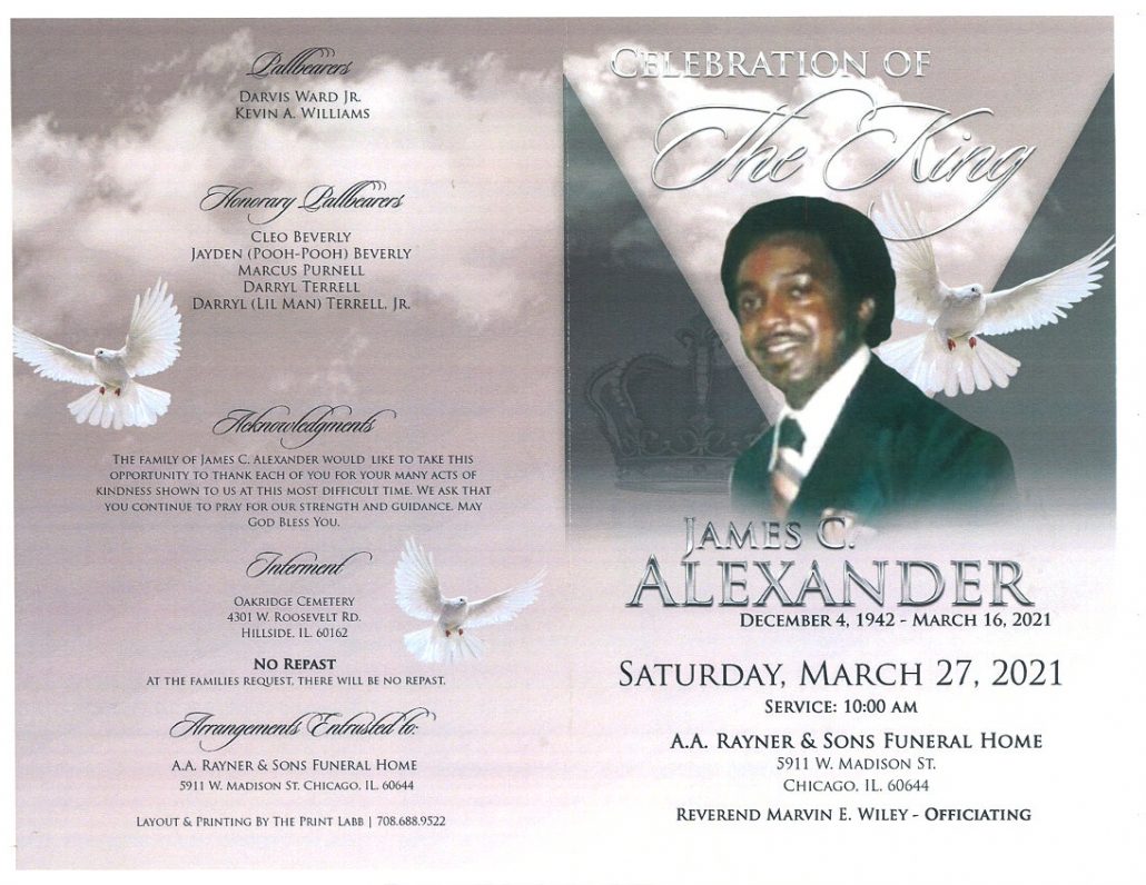 James Alexander Obituary