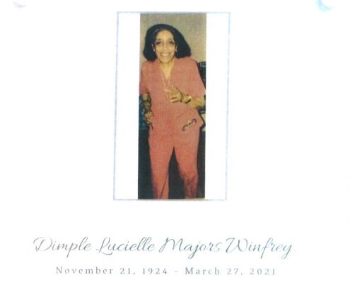 Dimple Winfrey Obituary