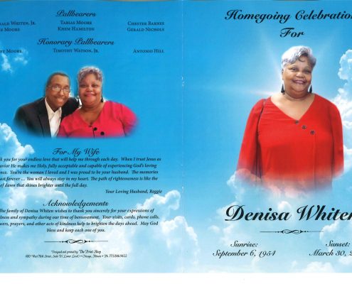 Denisa Whiten Obituary