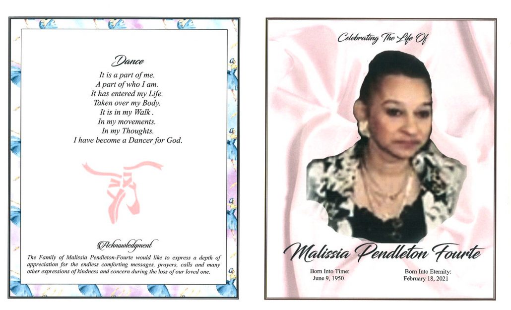Malissia P Fourte Obituary