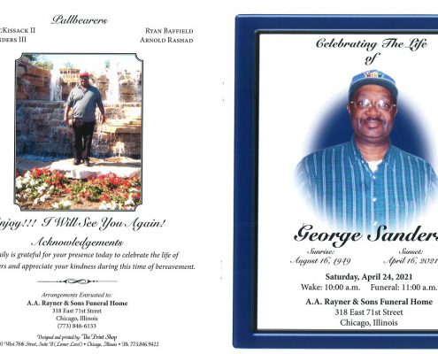 George Sanders Obituary