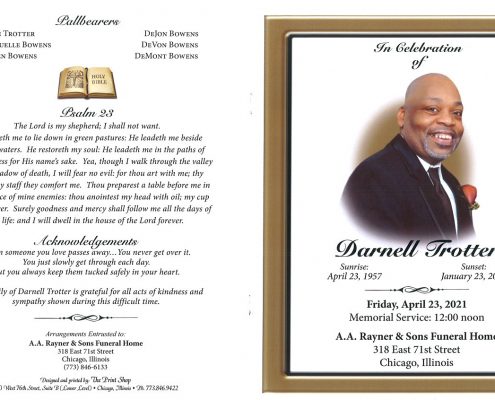 Darnell Trotter Obituary