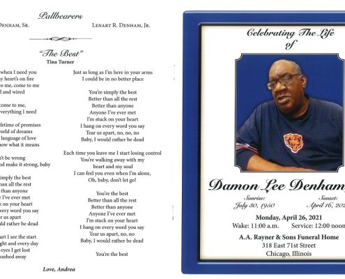 Damon L Denham Sr Obituary