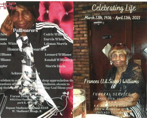 Frances Williams Obituary