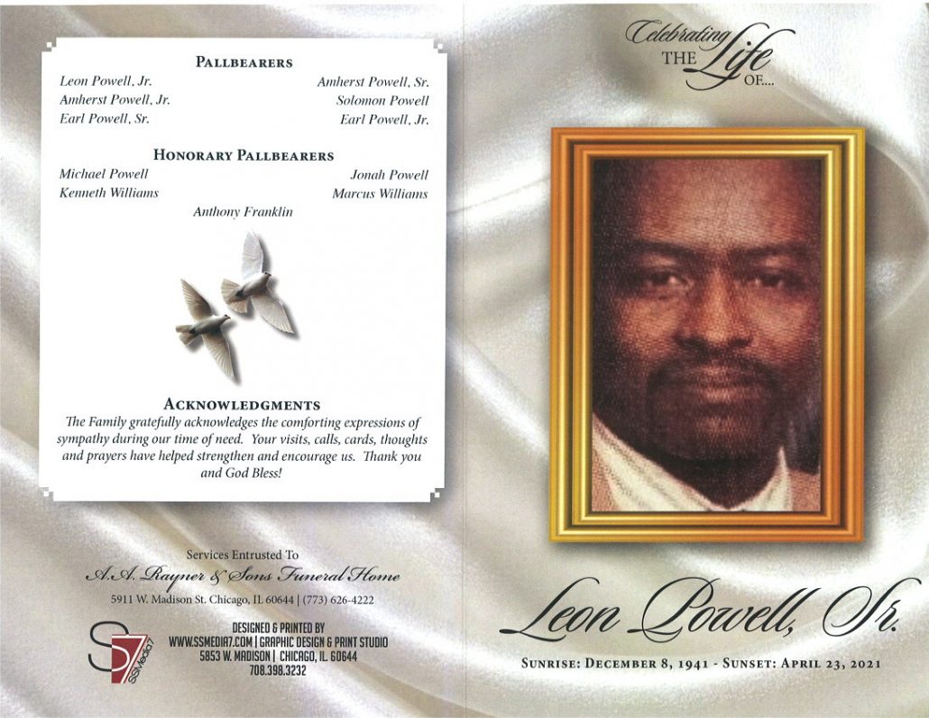 Leon Powell Sr Obituary
