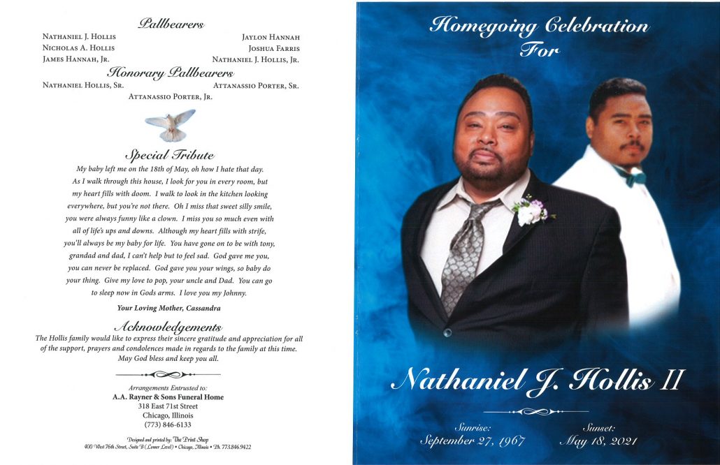 Nathaniel J Hollis II Obituary