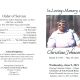 Christine Johnson Obituary