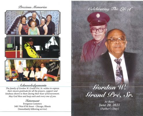 Gordon W Grand Pre Sr Obituary